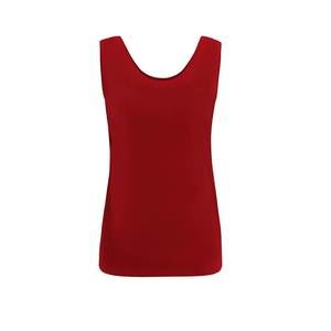 NEW DOLCEZZA basic tank top in red
